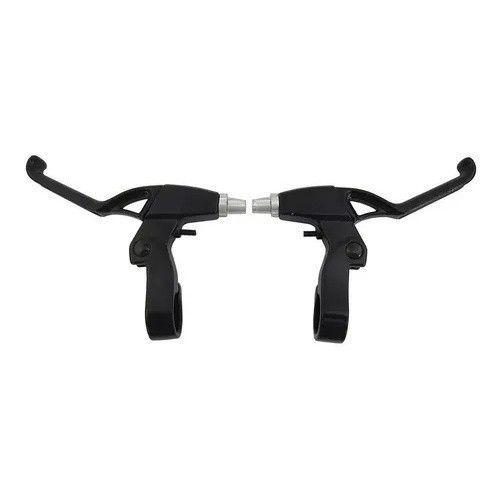 Imagem de Kit freio v-brake de nylon bike com manete/ cabos em cores