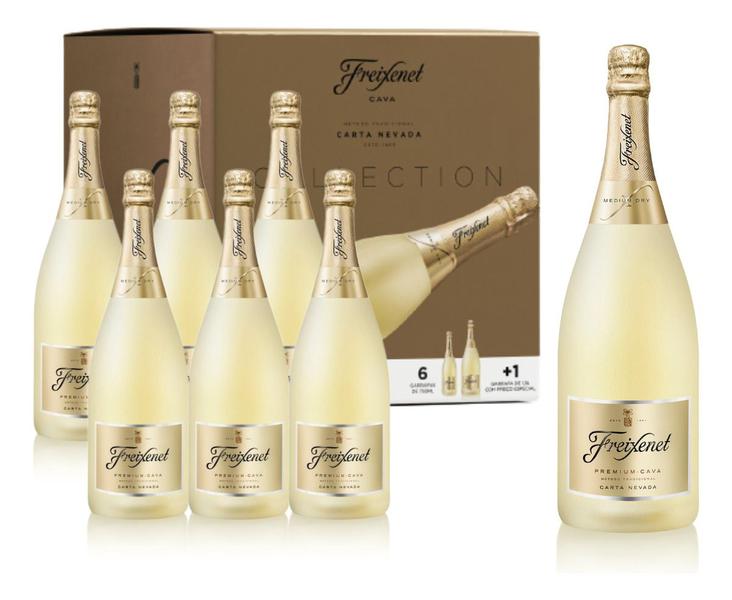 Kit freixenet nevada (6gf 750 + 1,5lt) Imagem de Kit freixenet nevada (6gf 750 + 1,5lt)