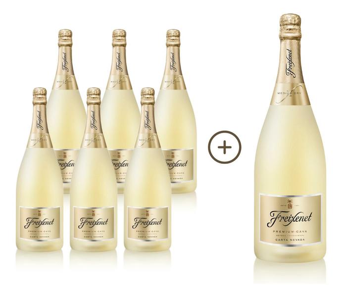 Kit freixenet nevada (6gf 750 + 1,5lt) Imagem de Kit freixenet nevada (6gf 750 + 1,5lt)