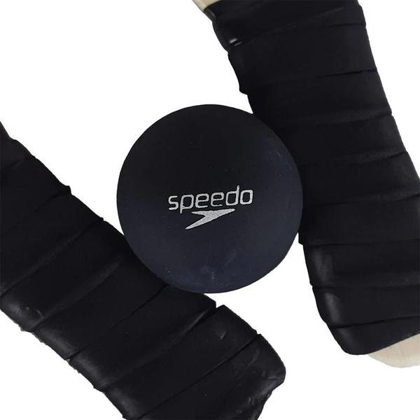 Imagem de Kit Frescobol Speedo 2 Raquete e 1 Bola Preto - 978118