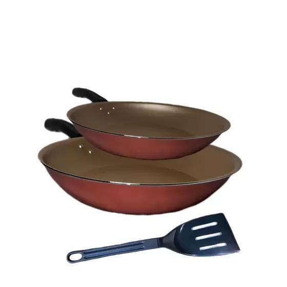Kit Frigideiras 2 Peças Tamanho 26cm E 22cm Antiaderente - Marcolar Imagem de Kit Frigideiras 2 Peças Tamanho 26cm E 22cm Antiaderente