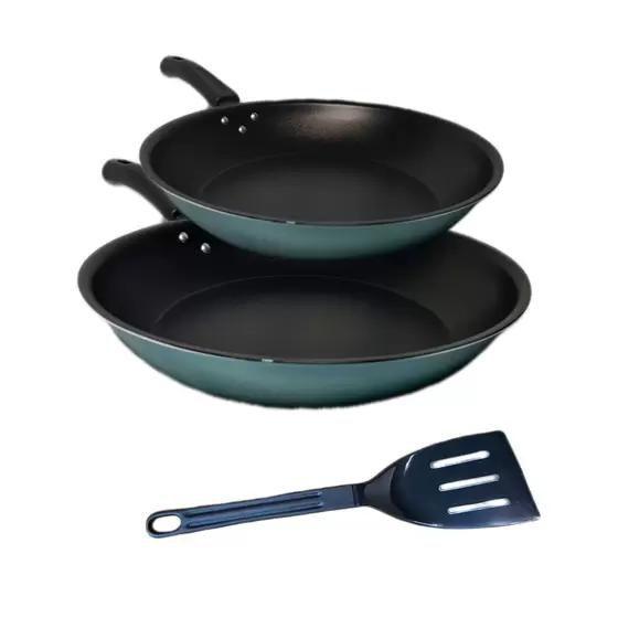 Kit Frigideiras 2 Peças Tamanho 26cm E 22cm Antiaderente - Marcolar Imagem de Kit Frigideiras 2 Peças Tamanho 26cm E 22cm Antiaderente