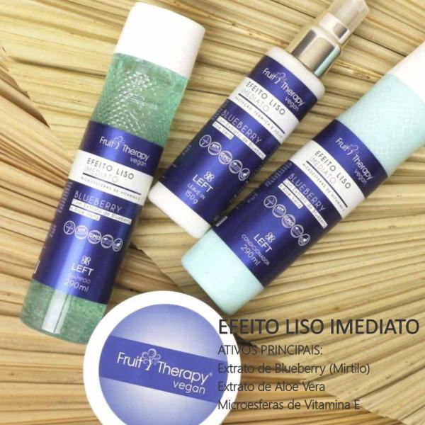 Imagem de Kit Fruit Therapy Shampoo e Condicionador Efeito Liso Imediato Blueberry Left