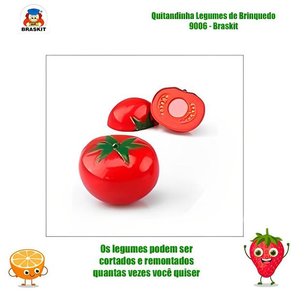 Kit Fruta E Legumes Quitandinha Com 8 Itens 9006 - Braskit Imagem de Kit Fruta E Legumes Quitandinha Com 8 Itens 9006 - Braskit