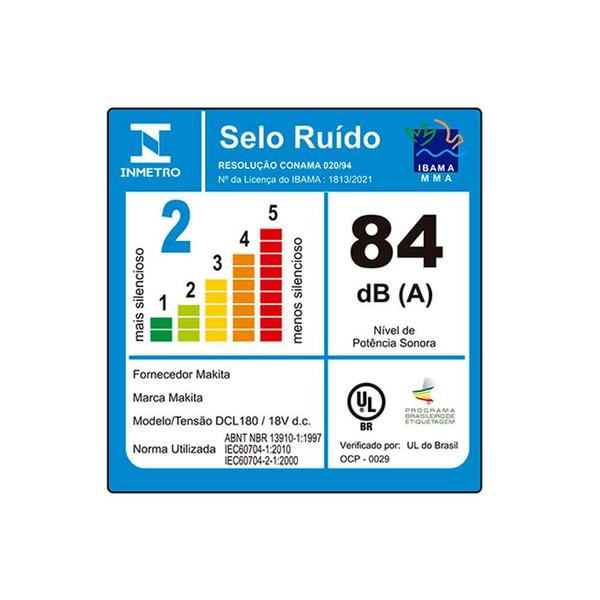 Imagem de Kit Furadeira/parafusadeira de Impacto 18v Dhp482sy + Aspirador de Pó Dcl180z - Makita