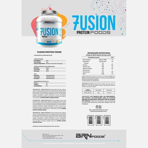 Imagem de Kit Fusion Protein 2kg + Size Mass 3kg - BRNFOODS