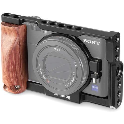 Kit Gaiola Cage Smallrig 2105 Punho Handgrip Sony Rx100 V / Imagem de Kit Gaiola Cage Smallrig 2105 Punho Handgrip Sony Rx100 V /