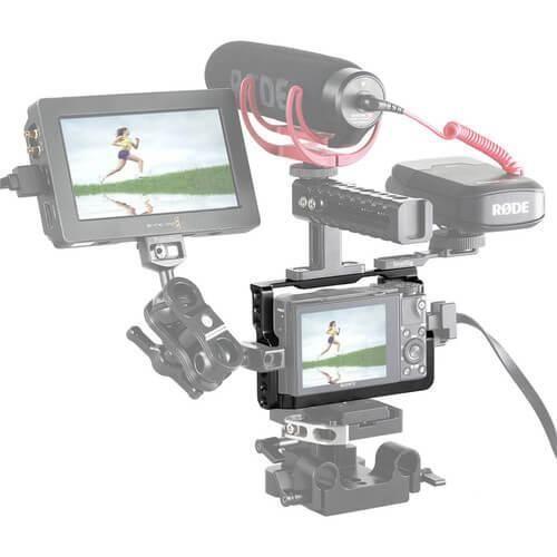 Kit Gaiola Cage Smallrig 2105 Punho Handgrip Sony Rx100 V / Imagem de Kit Gaiola Cage Smallrig 2105 Punho Handgrip Sony Rx100 V /