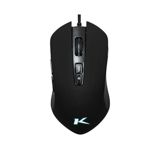 Kit Gamer 4em1 Ktork Extreme Full Led 6400dpi Mousepad Grand - Ktrok Imagem de Kit Gamer 4em1 Ktork Extreme Full Led 6400dpi Mousepad Grand