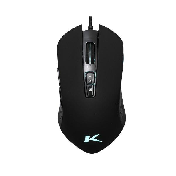 Imagem de Kit Gamer 4Em1 Ktork Extreme Full Led 6400Dpi Mousepad Grand