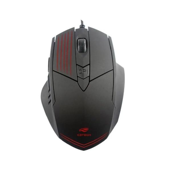 Imagem de Kit Gamer C3Tech Mouse 2400 DPI MG-10BK com Teclado USB 2.0 KG-10BK e Headset Gamer PH-30BK