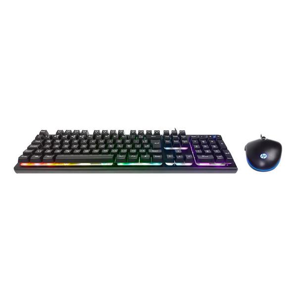 Imagem de Kit Gamer HP KM300F - Teclado, RGB, ABNT2 + Mouse RGB - 8AA01AAAC4