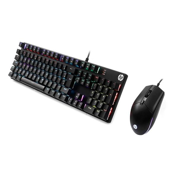 Imagem de Kit Gamer Hp Memb GM300 Teclado + Mouse, USB, Preto - 8SP25AA