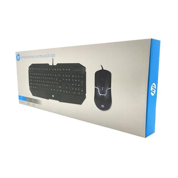 Imagem de Kit Gamer HP - Teclado, ABNT2 + Mouse - GK1000