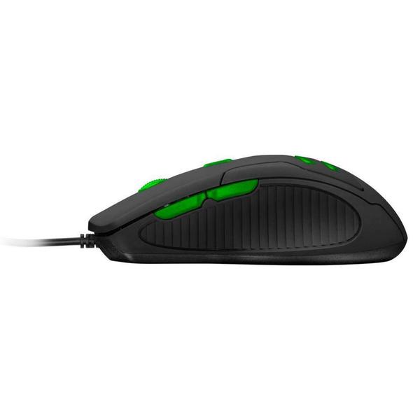 Imagem de Kit Gamer Multilaser - Mouse + Mousepad Speed, Pequeno, Verde - MO273