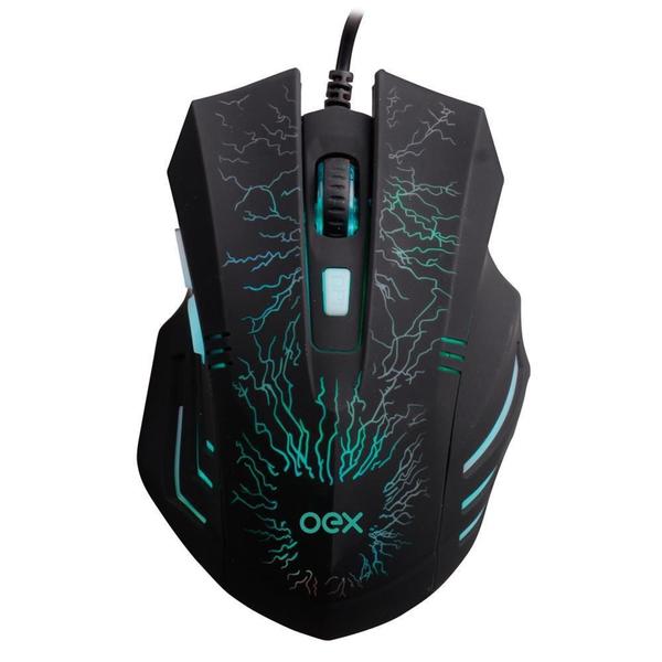 Imagem de Kit Gamer OEX Game Stage - Mouse LED + Mousepad Pequeno - MC101