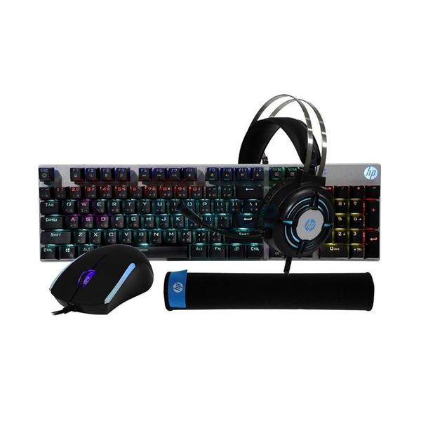 Imagem de Kit Gamer Pro 4 Em 1 GM3000 Preto HP