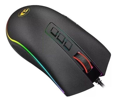 Kit Gamer Redragon - Teclado Mecânico + Mouse Cobra M711 Preto - S118 Imagem de Kit Gamer Redragon - Teclado Mecânico + Mouse Cobra M711 Preto - S118