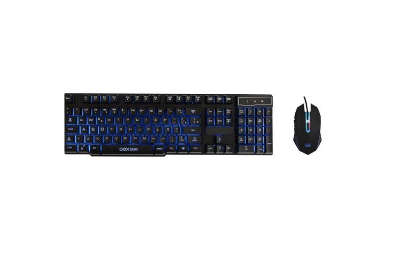 Kit Gamer Teclado E Mouse Punch Usb TM302 - Oex Imagem de Kit Gamer Teclado E Mouse Punch Usb TM302 - Oex