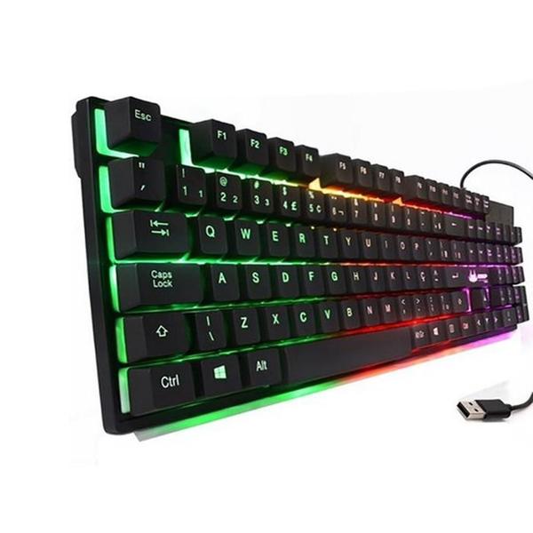 Imagem de Kit Gamer Teclado Knup Kp-2043 Mouse Evolut Rayden Eg-104Rb