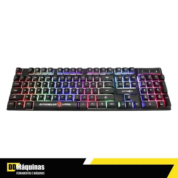 Imagem de Kit Gamer Teclado Mouse Headset Starter 4 em 1 CGSR41 - ELG