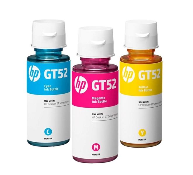Kit Garrafa De Tinta HP Gt51 E Gt52 Para Smart Tank 515 519 581 583 416 412 410 - ORIGINAL Imagem de Kit Garrafa De Tinta HP Gt51 E Gt52 Para Smart Tank 515 519 581 583 416 412 410