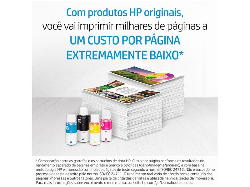 Kit Garrafa de Tinta Original HP GT52 - Amarelo + Ciano GT52 + Magenta GT52 Imagem de Kit Garrafa de Tinta Original HP GT52