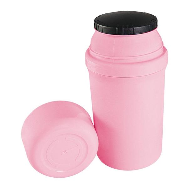 Imagem de Kit Garrafa Paris 500ml Garrafa Fano 250ml e Pote Dosador 300ml Unibaby Rosa