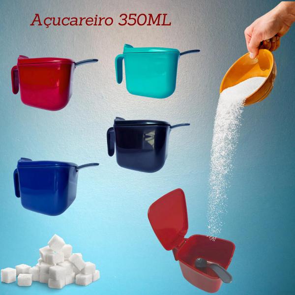 Imagem de Kit Garrafa Térmica Verona 1 Litro Suporte para Filtro de Café  e Açucareiro 350 ML Unitermi