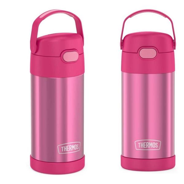 Imagem de Kit Garrafa Tokyo Rosa Lancheira Térmica Arco Íris Thermos