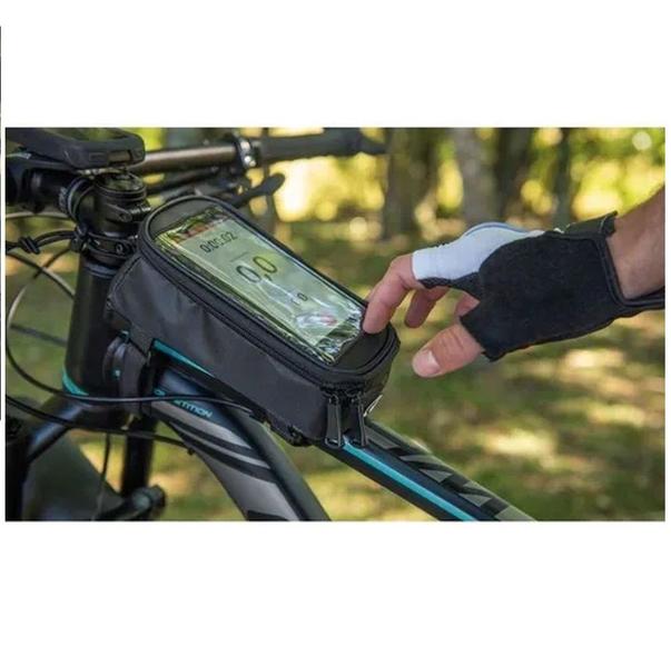 Imagem de Kit Garrafa Water To Go Trendy + Suporte de Celular Para Bicicleta