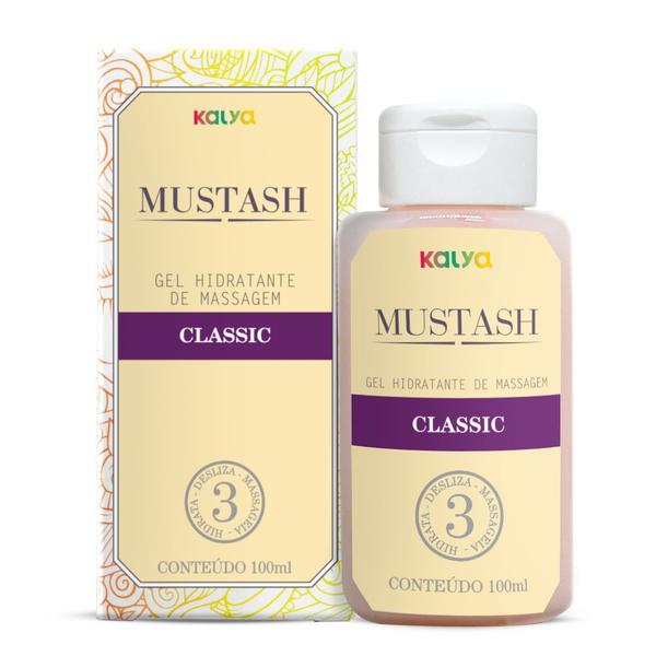 Imagem de Kit Gel Hidratante de Massagem Mustash Silicon e Classic