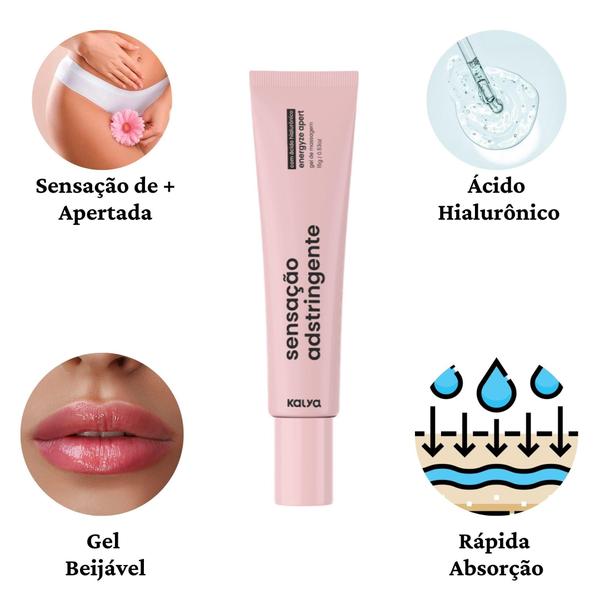 Imagem de Kit Gel Íntimo Feminino Adstringente E Dessensibilizante 15G