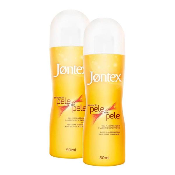 Imagem de Kit Gel Lubrificante Íntimo Jontex Sensação Pele com Pele 50g