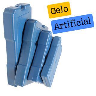 Imagem de Kit Gelo Artificial Rigido Reutilizavel Original 4 Unidades Vários Tamanhos 200ML/400ML/500ML/1000ML