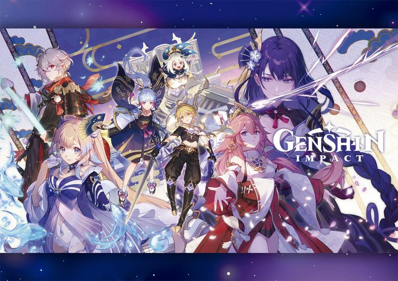 Kit - Genshin Impact - Pôsteres Gigantes - Livros de Arte e