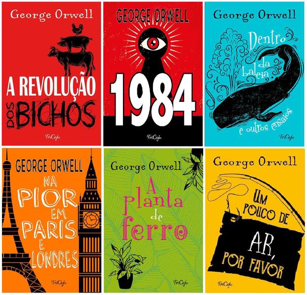 Imagem de Kit George Orwell (6 Livros - Coleção Completa) - Tricaju