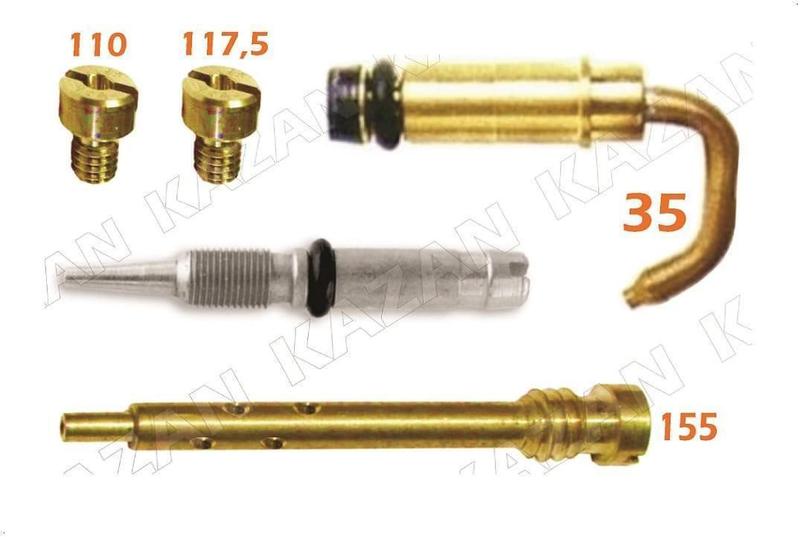 Imagem de Kit Giclagem Gicle 2E Brosol Santana 1.8 Gasolina