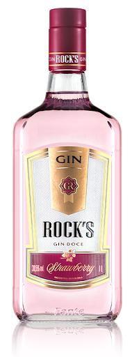 Imagem de Kit Gin Rock's Strawberry 1000ml 2 Unidades - Sabor Morango