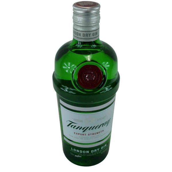 Imagem de Kit gin Tanqueray e 2 Taças de Vidro gin Tanqueray Original.