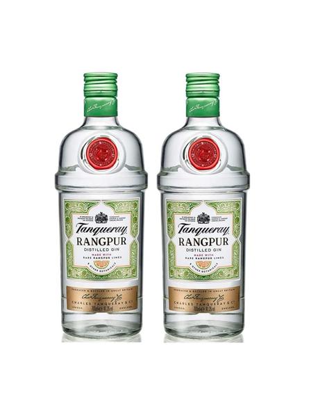 Imagem de Kit Gin Tanqueray Rangpur Lime - Limão Cravo 700ml 2uni