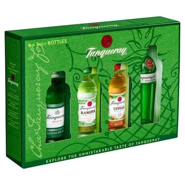Kit Gin Ten + Sevilla + Rangpur + London Dry Tanqueray 50ml Imagem de Kit Gin Ten + Sevilla + Rangpur + London Dry Tanqueray 50ml
