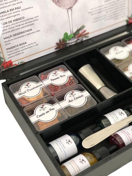 Imagem de Kit Gin Tônica Edição Limitada Presente De Natal Decoração