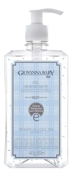 Imagem de Kit Giovanna Baby Blue: 3 Álcool em Gel Higienizante e Sabonete Vegetal