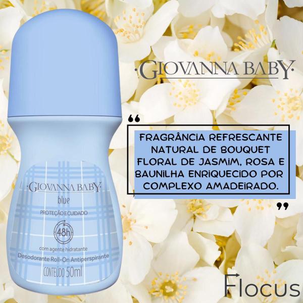 Imagem de Kit Giovanna Baby Roll On Classic Lilac Blancvanilla Blue