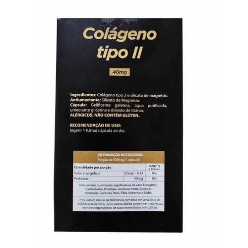 Imagem de Kit Gold Lab Colágeno Tipo II 40mg C/ 6Un 30 Cápsulas Cada