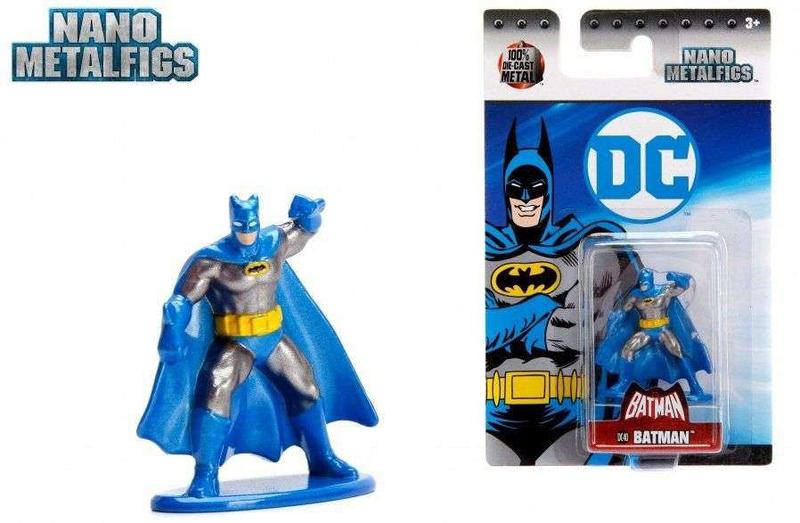 Imagem de Kit Gotham City com 6 Miniaturas Nano Metalfigs Batman