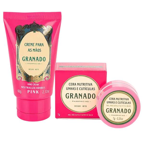 Imagem de Kit Granado Creme 60g + Cera Nutritiva Unhas e Cutículas 7g