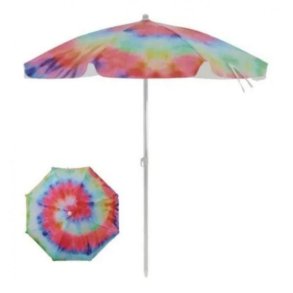 Imagem de Kit Guarda-Sol 2M + Cadeira Tie Dye Aluminio - Tendencia