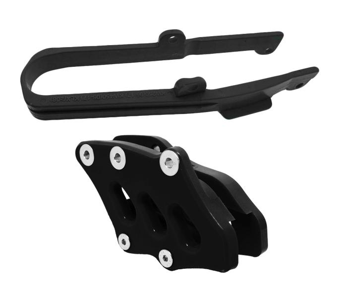 Imagem de Kit Guia De Corrente Dianteiro Traseiro Biker Kx 250 2021... Kx 450x